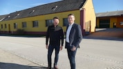 Leader-Obmann Franz Linsbauer (re.) mit Jürgen Schöls