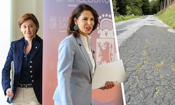 Karoline Edtstadler (r.) und Marlene Svazek erhöhen das Budget für Straßensanierungen deutlich.