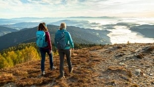Gerlitzen: Panoramablick auf Berge und Seen