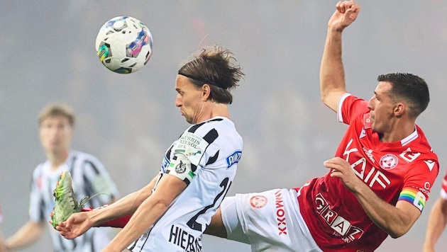 Stefan Hierländer gewann mit Sturm alle Derbys gegen den GAK.