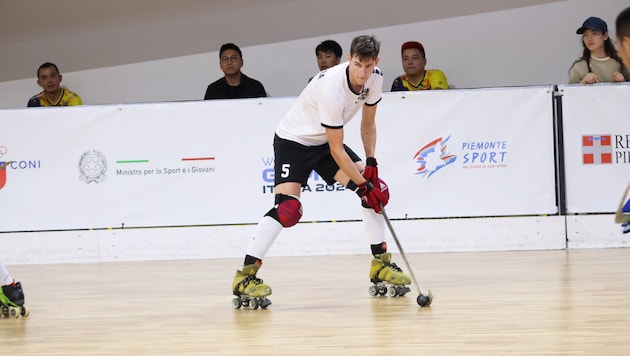 Dornbirn-Goalgetter Kilian Hagspiel scorte fünfmal gegen Mexiko.