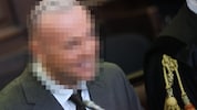 Ein gut gelaunter Serhij K. vor Gericht