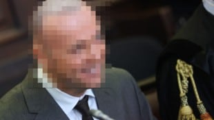 Ein gut gelaunter Serhij K. vor Gericht