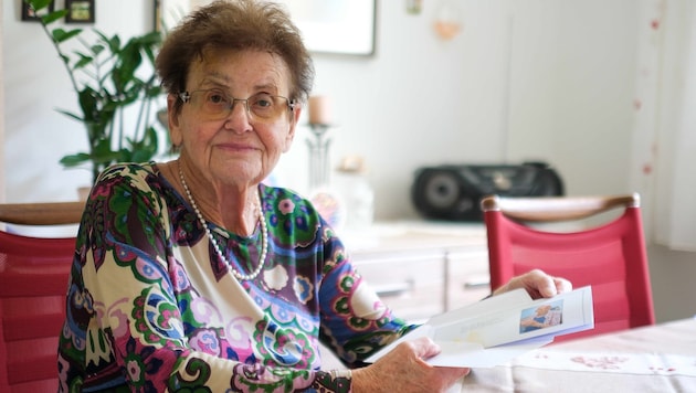 Helga M. (89) verschickte die Parten von Otwin L. (98) – einige blieben offenbar liegen.