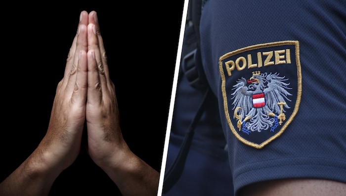 The senior officer invited officers to pray while on duty.