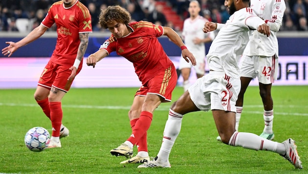Robert Ljubicic erzielte das erste Champions-League-Tor für den LASK.