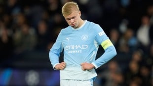 Erling Haaland erzielte einen Doppelpack – aber zu spät.