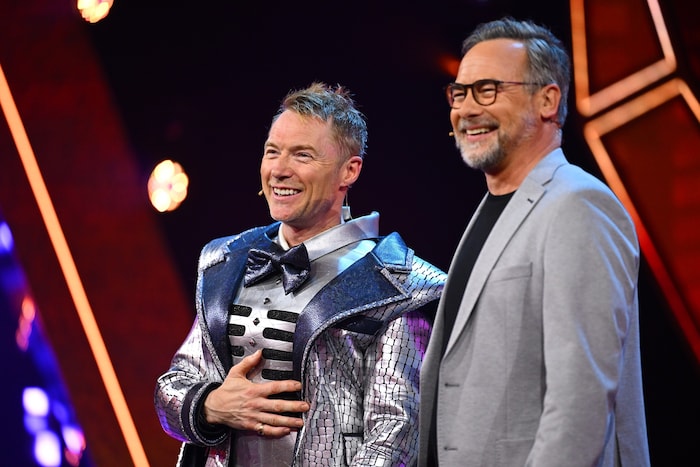 Die Überraschung war groß, als unter der Maske Ronan Keating zum Vorschein kam!