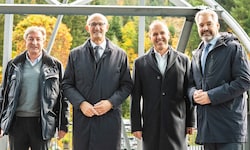 Dengg, Mattle, Hildmann (Hypo) und Nehammer (v.l.).
