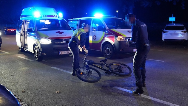 The 18-year-old had been riding his bike.