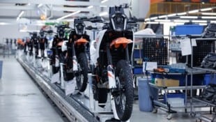 KTM hat das Werk in Brasilien am Mittwoch offiziell eröffnet.