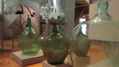 In Kärnten erzeugtes Glas wird auch im Museum für Volkskultur im Spittaler Schloss Porcia ...