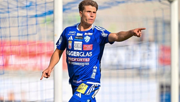 Marco Hoffmann trifft und trifft. Auch im Hit gegen Rapid?