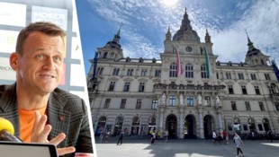 99ers-Präsident Herbert Jerich ist mit der Rolle des Sports im Grazer Rathaus mehr als nur ...
