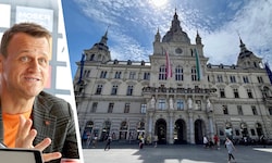 99ers-Präsident Herbert Jerich ist mit der Rolle des Sports im Grazer Rathaus mehr als nur ...