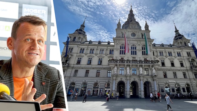 99ers-Präsident Herbert Jerich ist mit der Rolle des Sports im Grazer Rathaus mehr als nur ...