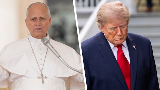 US-Präsident Donald Trump wünschte Papst Leo, dass er „schnell wieder gesund wird.“