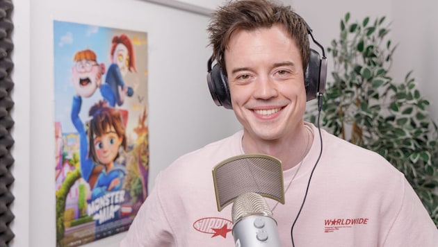 Philipp Hansa leiht dem vegetarischen Vampir Paprika seine Stimme.