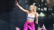 Ballermann-Sängerin Milla Pink (40) war am Dienstag in einen Autounfall verwickelt.