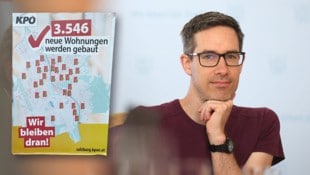 Kay-Michael Dankl verspricht 3546 neue Wohnungen. Das wird aber noch dauern.