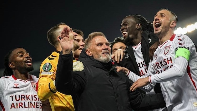 Mit Samsunspor erreichte Fink in der Vorsaison das ECL-Achtelfinale