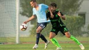 Martin Bartolini (l.) war immer schon schwer zu halten.
