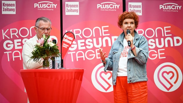 Daniela Ullrich vom MENOMIO-Podcast wird auch wieder auf den „Krone“-Gesund-Tagen referieren.