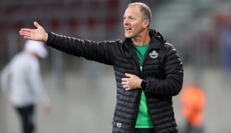 Donau-Coach Kurt Stuck 