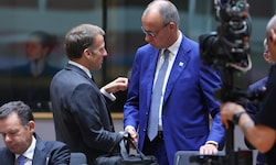 Gemeinsame Linie beim Verbrenner-Aus: Deutschlands Kanzler Friedrich Merz und Frankreichs ...