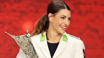 Janine Flock mit ihrem „Niki“.