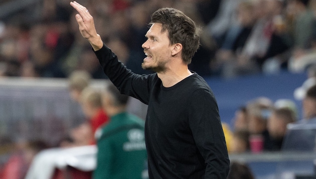 Salzburger Trainer Danny Röhl.
