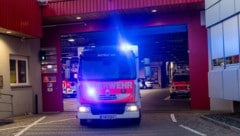 Die Berufsfeuerwehr Klagenfurt rückte umgehend aus.