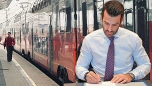 Milliarden für die Bahn, aber immer mehr Ärger für die Pendler. Nun fordert Landbauer in einem ...