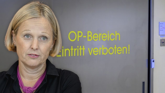 Oberösterreichs Ärztekammerpräsidentin Silke Haim versucht die Wogen zu glätten.
