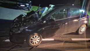 Der Lenker des Wagens wurde verletzt ins Spital gebracht.