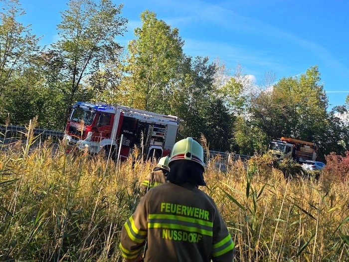 Die Feuerwehr war knapp 1,5 Stunden lang im Einsatz.