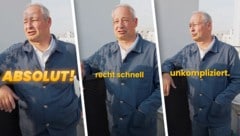 Andreas Schieders Werbeauftritt in das „solare Zeitalter“ auf seinem Balkon ging ziemlich nach ...