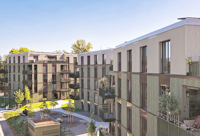 In der Zürcher Anna-Heer-Straße realisierte die Rhomberg Gruppe einen Ersatzneubau, der mit ...
