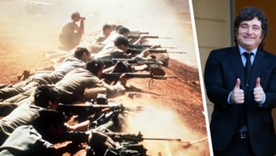 Argentiniens Präsident Javier Milei möchte die Falklandinseln von Großbritannien zurückholen – ...
