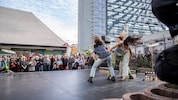 Nicht nur die Tanzperformance „Slamming Unplugged“ zog viele Besucher an.