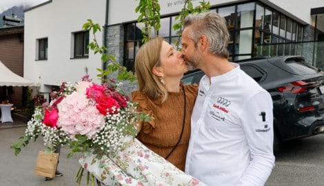 Koch des Jahres 2026 Vitus Winkler mit seiner Gattin Eva-Maria.