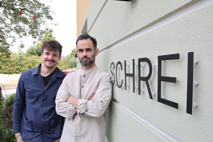 Jakob Schmid (li.) und Daniel Reifecker vom „Das Schrei“.