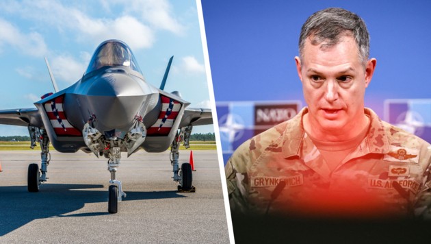 Alexus G. Grynkewich ist Oberbefehlshaber der NATO-Truppen in Europa. Er argumentierte, Moskau ...