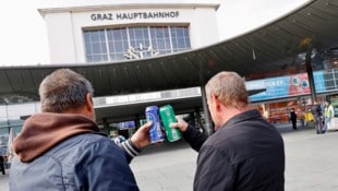 Prost am Grazer Hauptbahnhof – wie lange noch? Ein Alkoholverbot steht im Raum