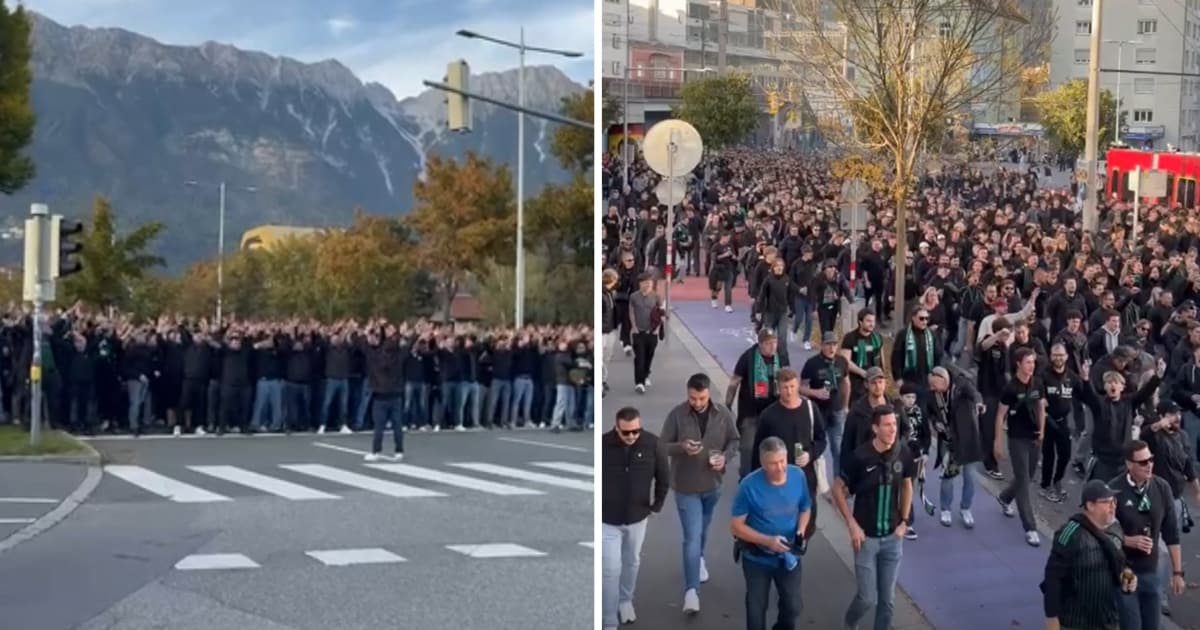 Több mint tíz év után újra derby: telt házas Tivoli és wackeres fanmarsch Innsbruckban