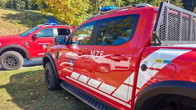 Die Stadtfeuerwehr Weiz stand mit 26 Kräften im Einsatz.