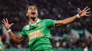 Rapids Petter Nosa Dahl erzielte in der ersten Halbzeit einen Doppelpack.