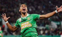 Rapids Petter Nosa Dahl erzielte in der ersten Halbzeit einen Doppelpack.