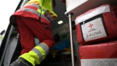 Eine Frau musste ins Spital gebracht werden.