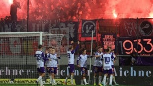 Jubel bei Austria Salzburg
